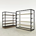 Storage Rack Shelf Display Rack 3d model