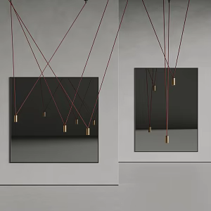Apparatus chandelier spotlight chandelier minimalist chandelier 3d model