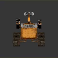 Robot Number Five Robot Sci-Fi Robot Character 3d model