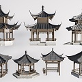 Chinese Style Landscape Pavilion Chinese Style Pavilion Chinese Style Pavilion Ancient Pavilion Antique Pavilion 3d model