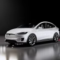 White Modern SUV With Sleek Design Large Alloy Wheels Black Windows And Shiny Reflective Floor