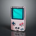Game machine electronic chicken palm game machine hand game machine handheld game machine computer PC 3d model