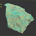 Rock Block Rock Block Rock Specimen Boulder Big Stone Block Rock Stratum Rock Stratum Rock Stratum Rock 3d model