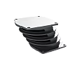 Durable Metal Mechanical Component With Stacked Multi Layer Ring Structure