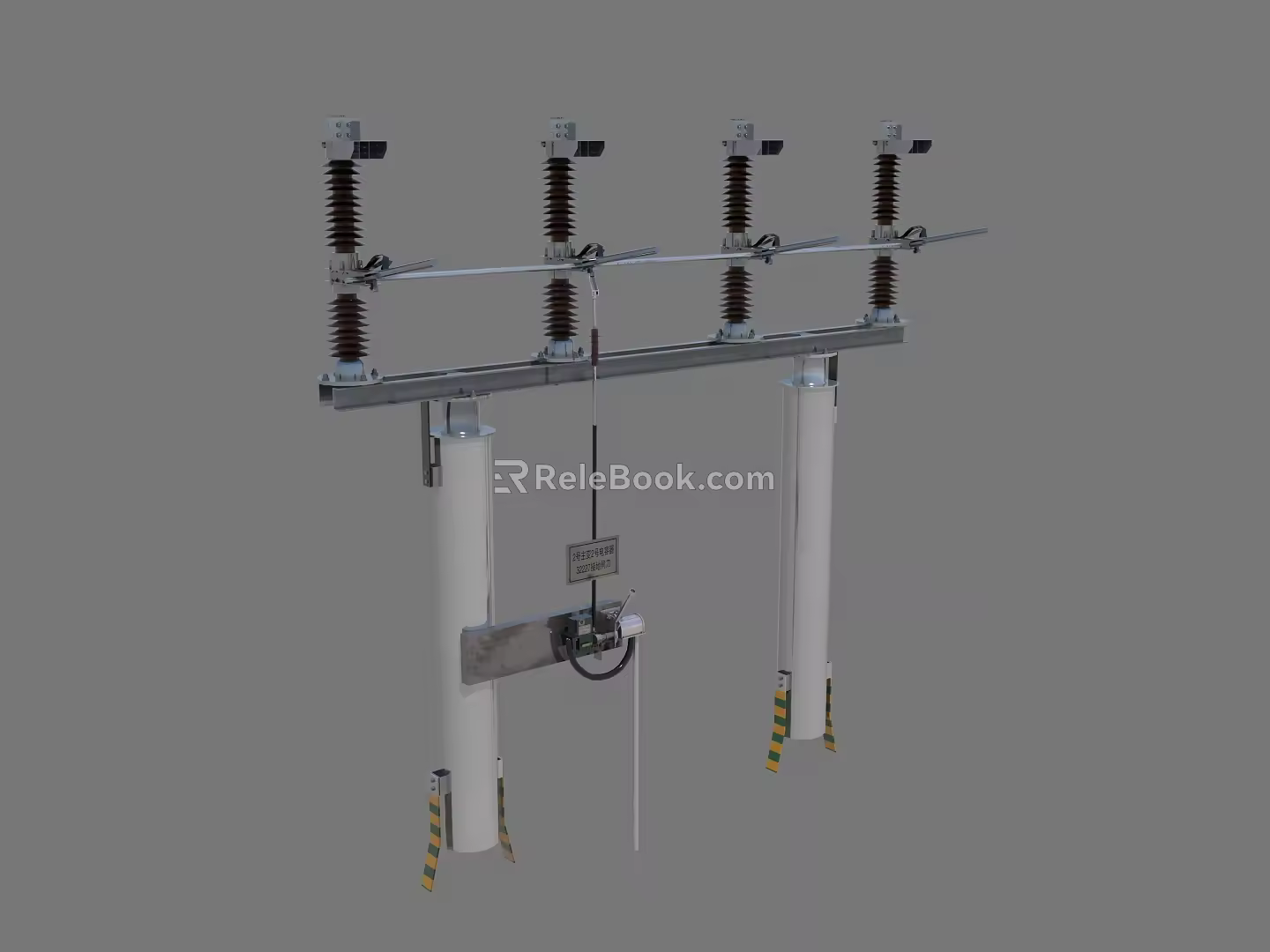 power station isolating switch isolating switch 3d model