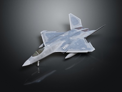 Modern Fighter 3d model