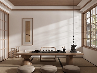 Japanese Tea Room 3d model