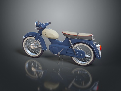 Motorcycle Two-wheeled Motorcycle Cross-country Motorcycle Road Race Motorcycle Motor Vehicle Transport 3d model