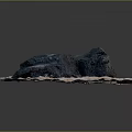 Natural Wood Stone Block With Rough Surface And Natural Texture For Decorative Craft