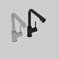 Modern Stainless Steel Kitchen Faucet With Single Handle And Sleek Design