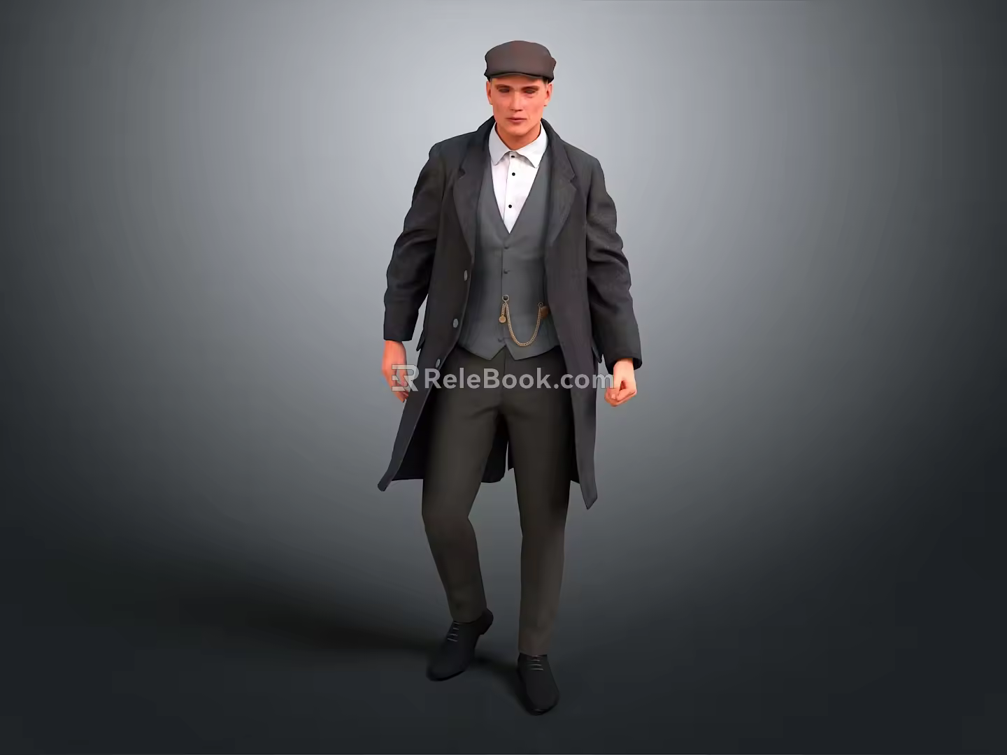 Modern Man Detective Plainclothes Agent Plainclothes Agent 3d model