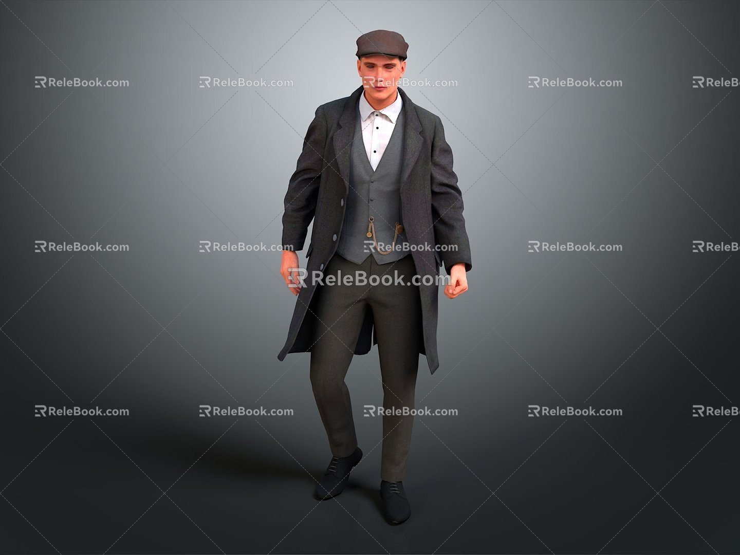 Modern Man Detective Plainclothes Agent Plainclothes Agent model