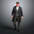 Modern Man Detective Plainclothes Agent Plainclothes Agent 3d model