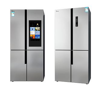 Modern refrigerator 3d model