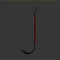Iron Crowbar Iron Skid Crowbar Tools Hardware Tools Processing Tools Furniture 3d model