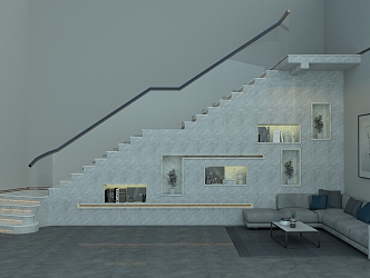 Modern Stairs 3d model