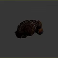 Furry Game and Movie Character With Brown Fur Crossbody Bandolier Standing Pose