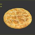 Golden Crust Pizza With Melted Cheese And Red Pepper Flakes Baked To Perfection