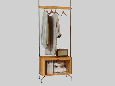 Hanger vertical hanger cabinet 3d model