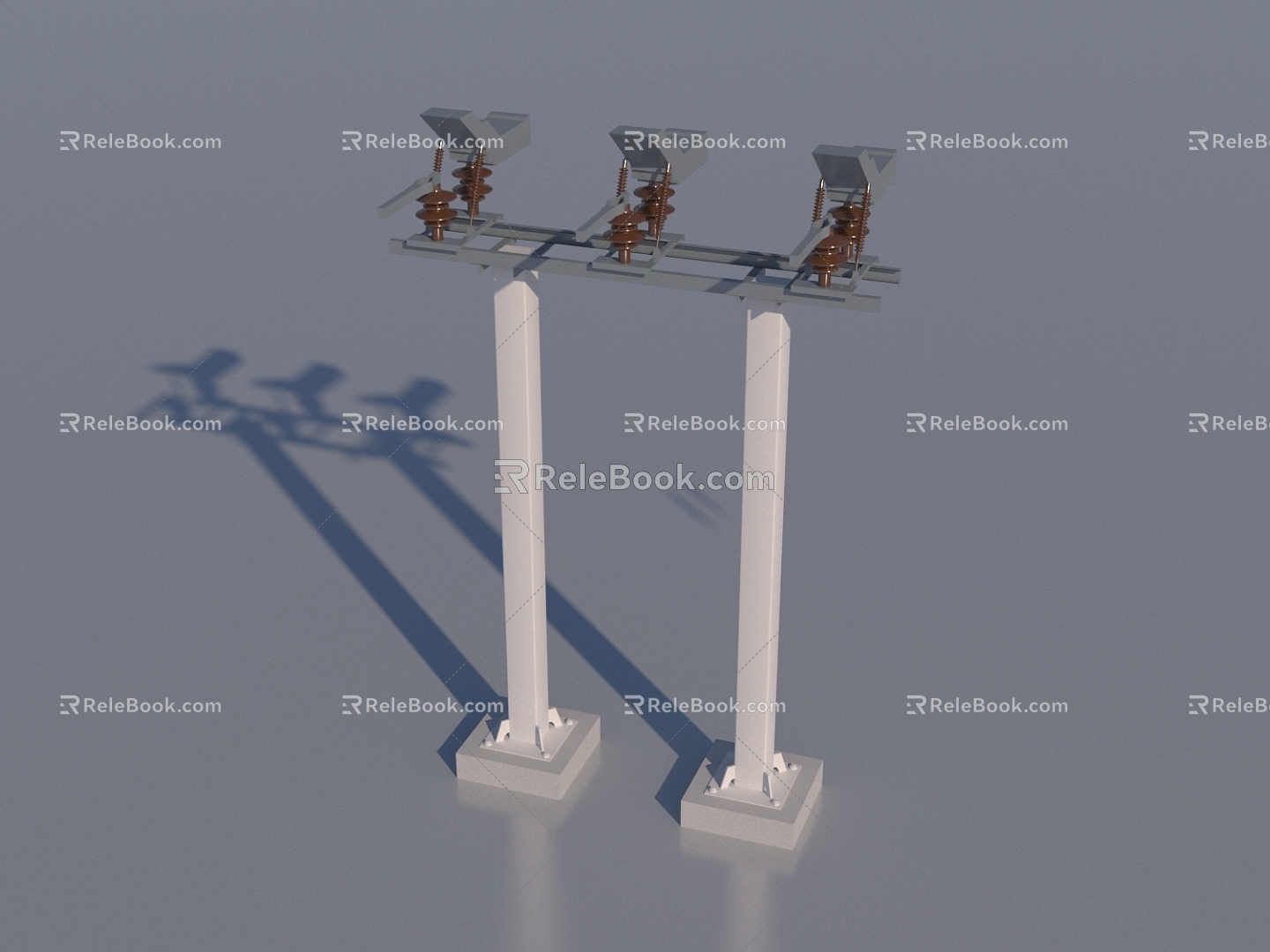 Substation kV220 Equipment 3d model