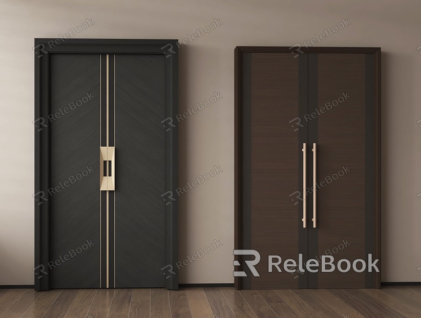 Modern Double Door Top Door Ballroom model