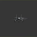 Modern Fighter Tomcat Fighter 3d model