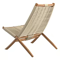 Modern Comfortable Leisure Chair With Brown Padded Cushion And Gray Crossed Frame Design