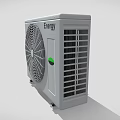 Air conditioning external machine external machine air conditioning external air conditioning compressor outdoor machine outdoor compressor low face number low model simple model game video level super realistic 3d model