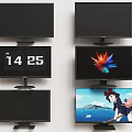 Computer Monitor Computer Screen LED Display 3d model