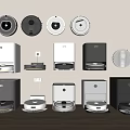 Sweeping robot mopping robot switch socket 3d model