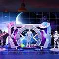 Pin-in and take photos. DP Point Star Wars Marvel 3d model