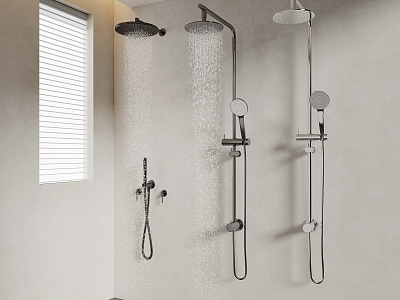 Bathroom color stainless steel shower model