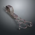 Durable Metal Equipment With Long Bar Structure And Multiple Ring Components