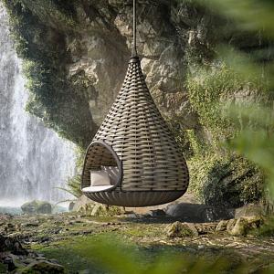 Modern Hanging Chair Outdoor Hanging Chair Hanging Basket Swing Courtyard Tree House Outdoor Tree House 3d model