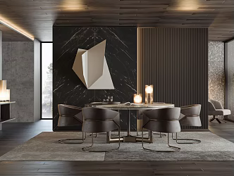 Modern Restaurant 3d model