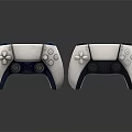 Modern gamepad handle 3d model
