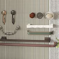 Modern Handle Door Handle Combination 3d model