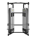 Dual Column Multi Functional Fitness Equipment With Digital Display And Control Panel