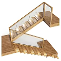 Modern Stairs Astro borgo 3d model