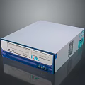 IBM Desktop Server Unit With White Blue Casing And CD Drive Interface