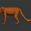 Monkey Monkey Cartoon Monkey Anime Monkey Stylized Monkey Fantasy Style Monkey Toy 3d model