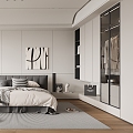 Modern Bedroom 3d model