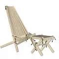 Wooden Outdoor Folding Chairs With Portable Design Sturdy Legs And Backrest