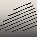 Black Cabinet Drawer Handles With Various Lengths And Modern Design