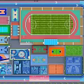 Fire Rescue Access Area Design In Sports Facility Site Layout And Safety Planning