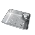 Stainless Steel Cookie Cutter Set With Baking Tray And Multiple Shapes 3d model