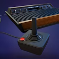 Retro game machine 3d model