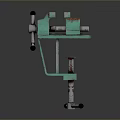 Vise vise tools Hardware tools Processing tools Furniture Realistic 3d model