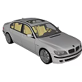 Silver Luxury Sedan With Sunroof And Black Rims Sleek Exterior Design