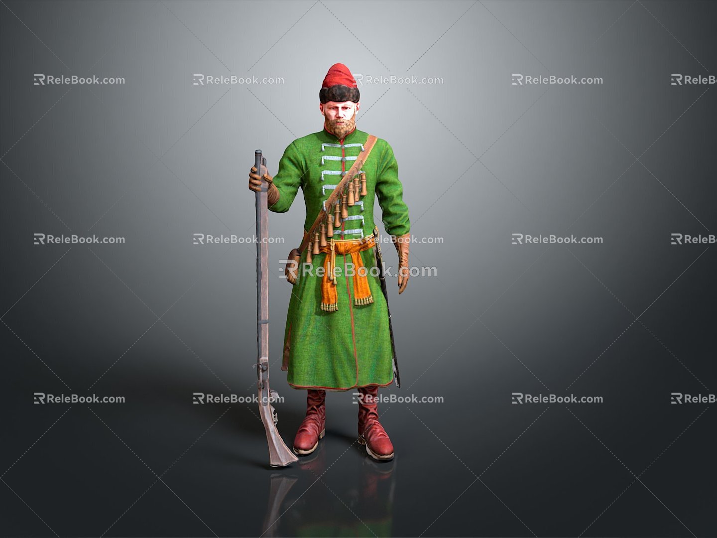 Warrior Samurai Soldier Guard Assassin Killer Ancient Soldier Ancient Assassin Killer 3d model